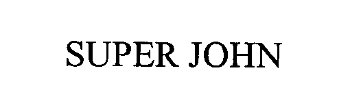 Trademark Logo SUPER JOHN