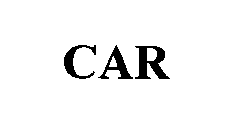 Trademark Logo CAR