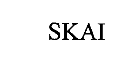 Trademark Logo SKAI