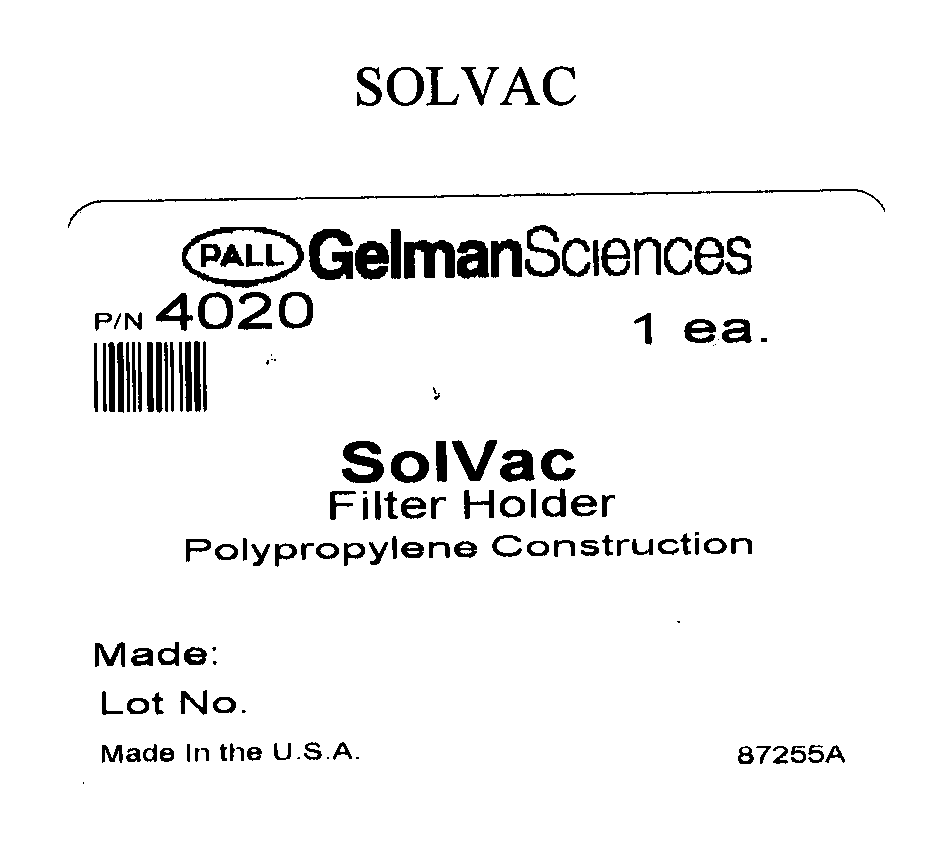 Trademark Logo SOLVAC