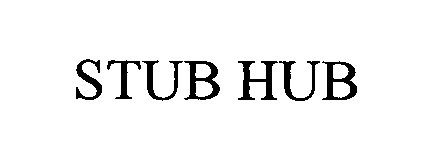 Trademark Logo STUB HUB