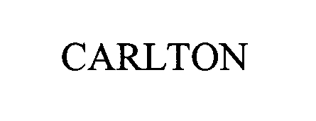 Trademark Logo CARLTON