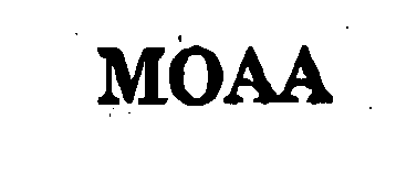 Trademark Logo MOAA