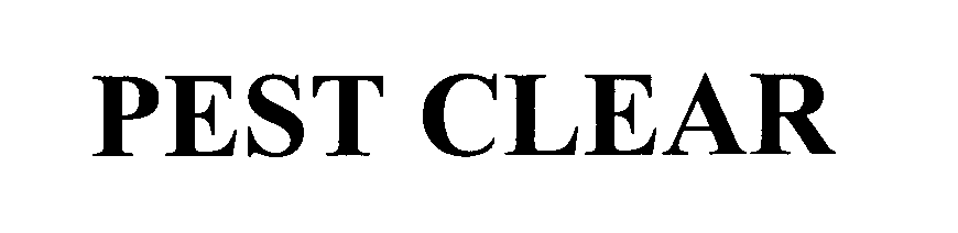 Trademark Logo PEST CLEAR