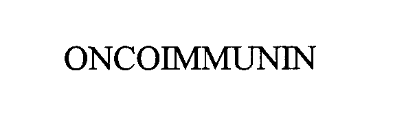 Trademark Logo ONCOIMMUNIN