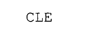 Trademark Logo CLE