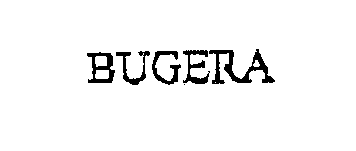 Trademark Logo BUGERA