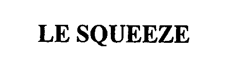 Trademark Logo LE SQUEEZE