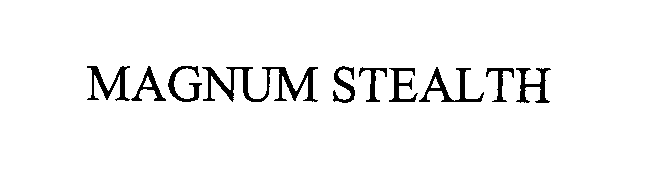 Trademark Logo MAGNUM STEALTH