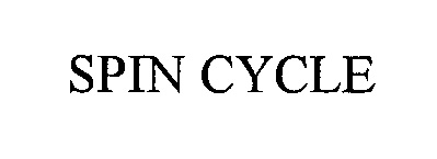 Trademark Logo SPIN CYCLE