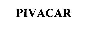 Trademark Logo PIVACAR