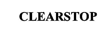 Trademark Logo CLEARSTOP