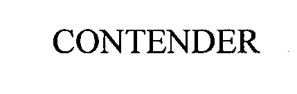 Trademark Logo CONTENDER