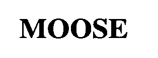 Trademark Logo MOOSE