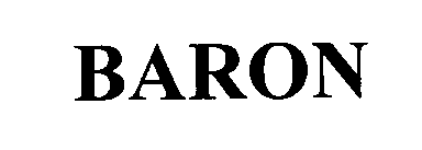 Trademark Logo BARON