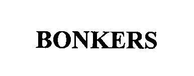 Trademark Logo BONKERS