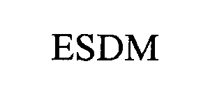 Trademark Logo ESDM