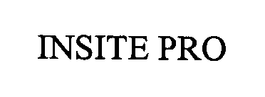 Trademark Logo INSITE PRO