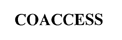 Trademark Logo COACCESS