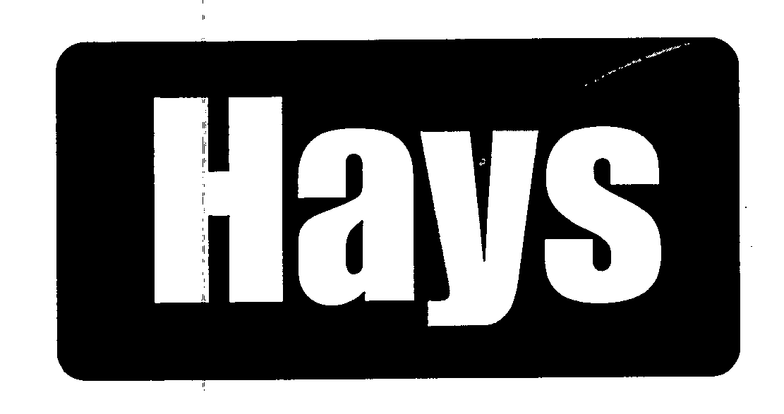 Trademark Logo HAYS