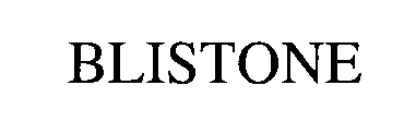 Trademark Logo BLISTONE
