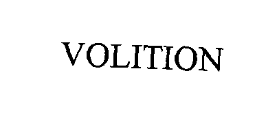 Trademark Logo VOLITION