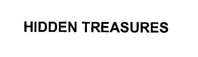 Trademark Logo HIDDEN TREASURES