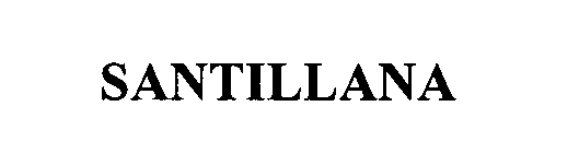 Trademark Logo SANTILLANA