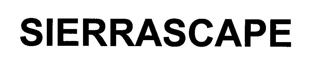 Trademark Logo SIERRASCAPE