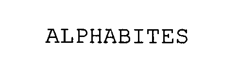 Trademark Logo ALPHABITES