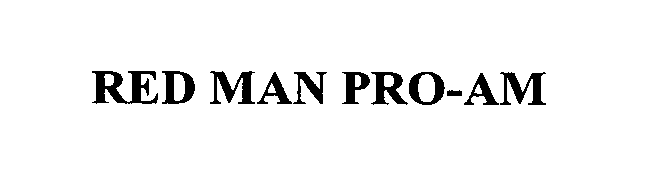 Trademark Logo RED MAN PRO-AM