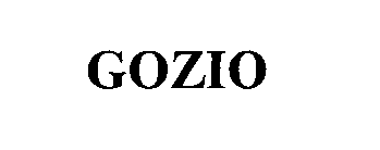 Trademark Logo GOZIO