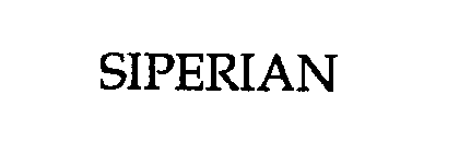 Trademark Logo SIPERIAN