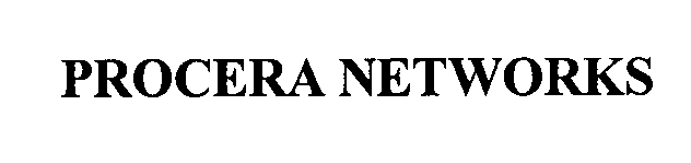 Trademark Logo PROCERA NETWORKS