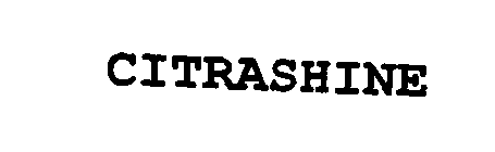 Trademark Logo CITRASHINE