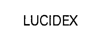 Trademark Logo LUCIDEX