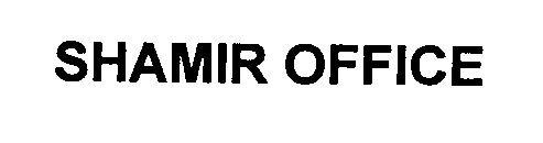 Trademark Logo SHAMIR OFFICE