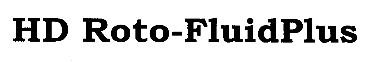 Trademark Logo HD ROTO-FLUIDPLUS