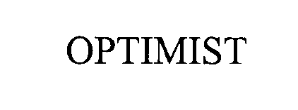 Trademark Logo OPTIMIST