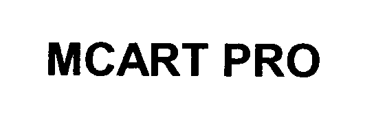 Trademark Logo MCART PRO