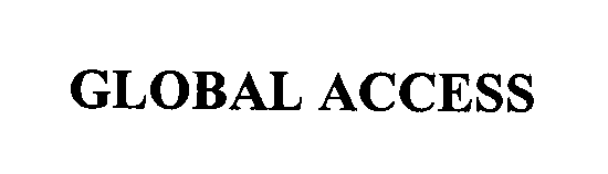 Trademark Logo GLOBAL ACCESS