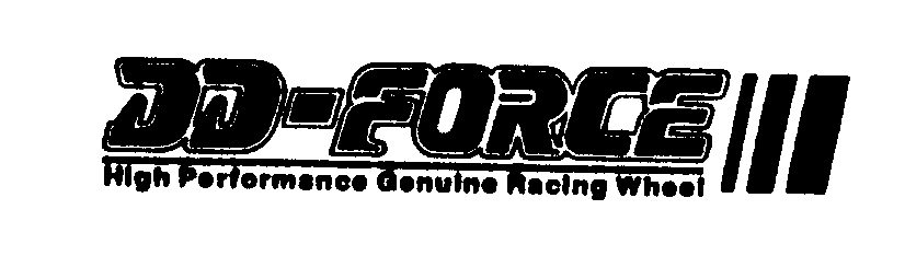  DD-FORCE AND DEVICE HIGH PERFORMANCE GENUINE RACING WHEEL