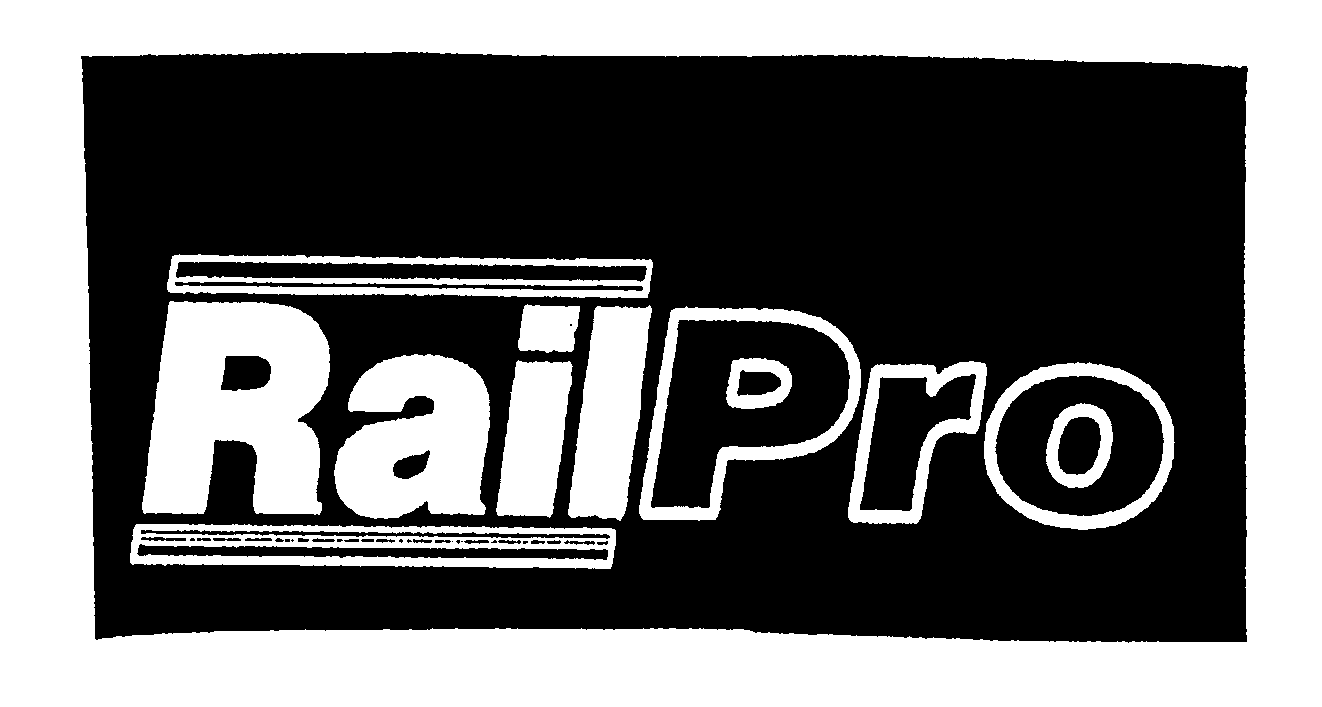 Trademark Logo RAILPRO