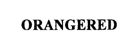 Trademark Logo ORANGERED