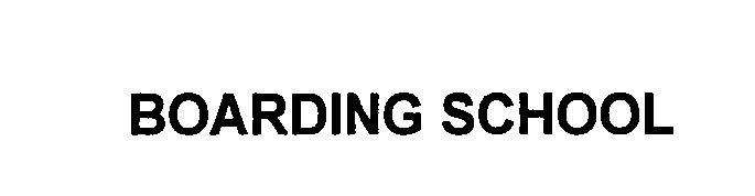 Trademark Logo BOARDING SCHOOL