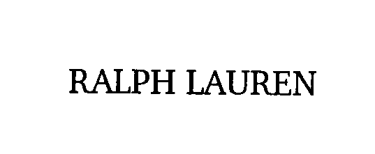 Trademark Logo RALPH LAUREN