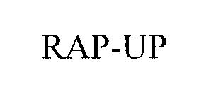 Trademark Logo RAP-UP