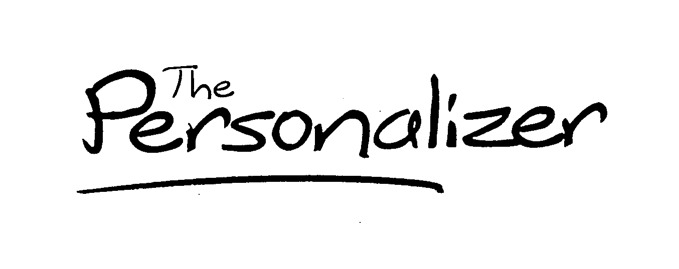 Trademark Logo THE PERSONALIZER