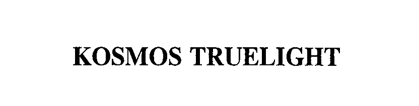 Trademark Logo KOSMOS TRUELIGHT