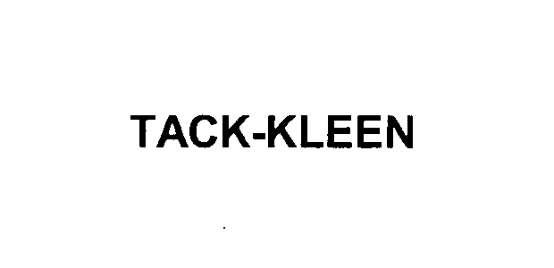  TACK-KLEEN